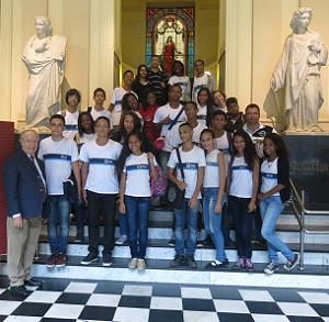 Palácio da Justiça abre suas portas para estudantes