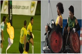 Rugby e rugby em cadeira de rodas