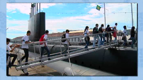 Construindo a Cidadania nas Escolas – Defesa Civil – Museu Naval, Praça Quinze