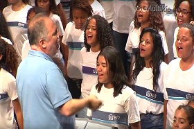 Apresentação 2018 da Orquestra de Vozes Meninos do Rio